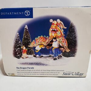 Dept. 56 The Dragon Parade Snow Village Christmas Village Accessory PLEASE READ